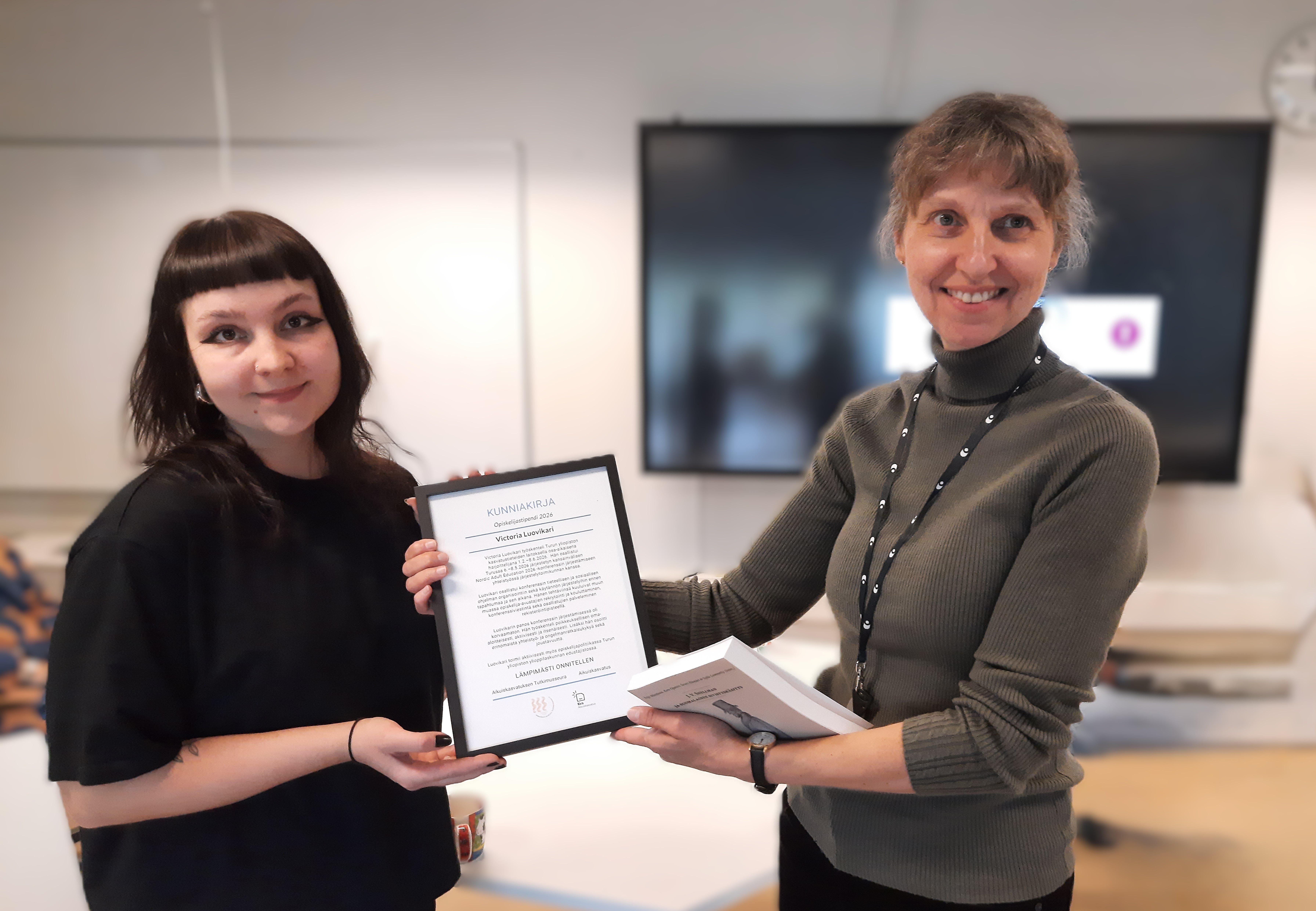 Opiskelijan tunnustuspalkinto (Rauno Huttunen)